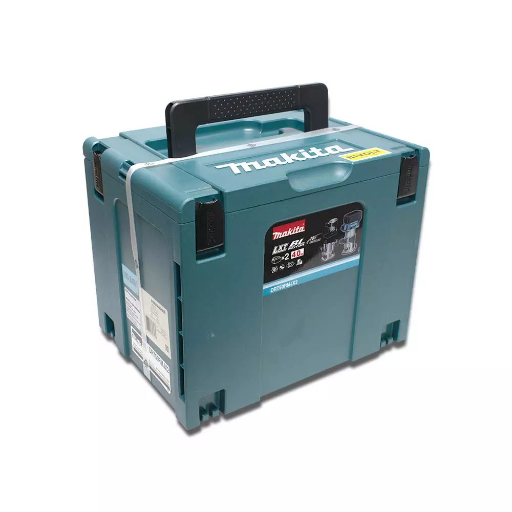 KIT Tupia 6/8mm + Maleta N°4 + 2 Bat 18V DRT50RMJX2 Makita
